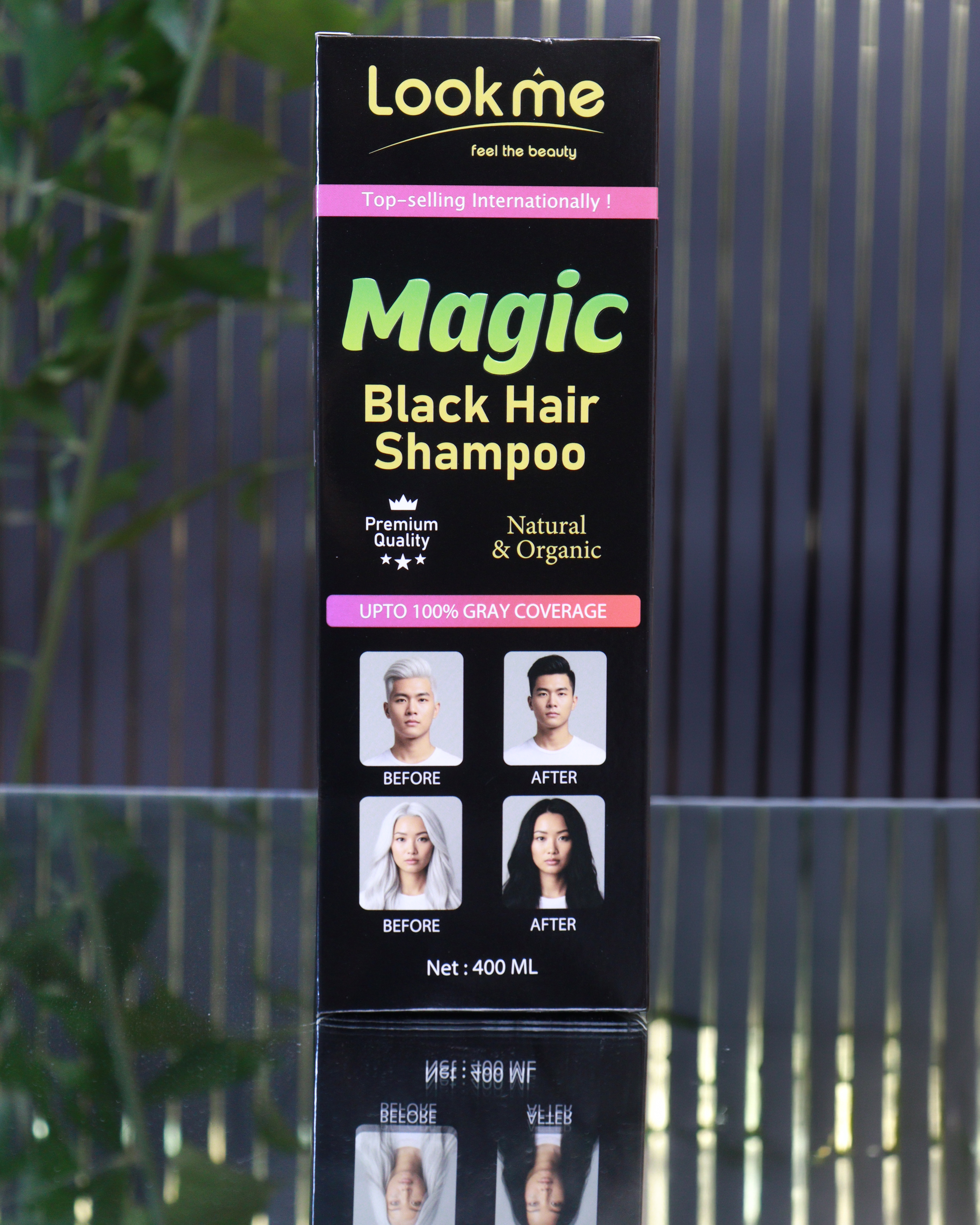 Magic Black Hair Shampoo   400ML 